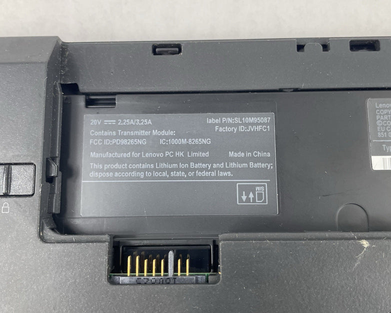 Lenovo ThinkPad T480 14" i5-8350U 1.70GHz 8GB RAM No SSD/OS/AC - Bad Charge Port