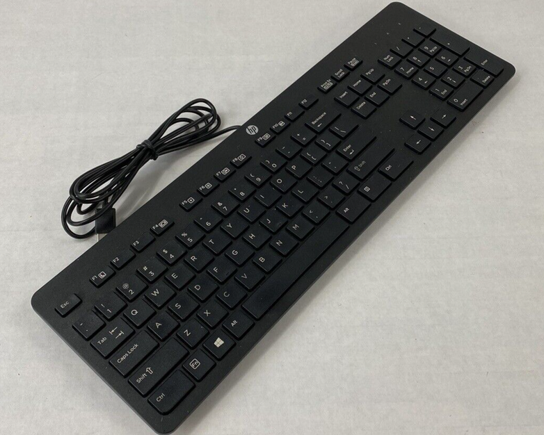 Lot of 3 HP KBAR211 USB Slim Keyboard Tested