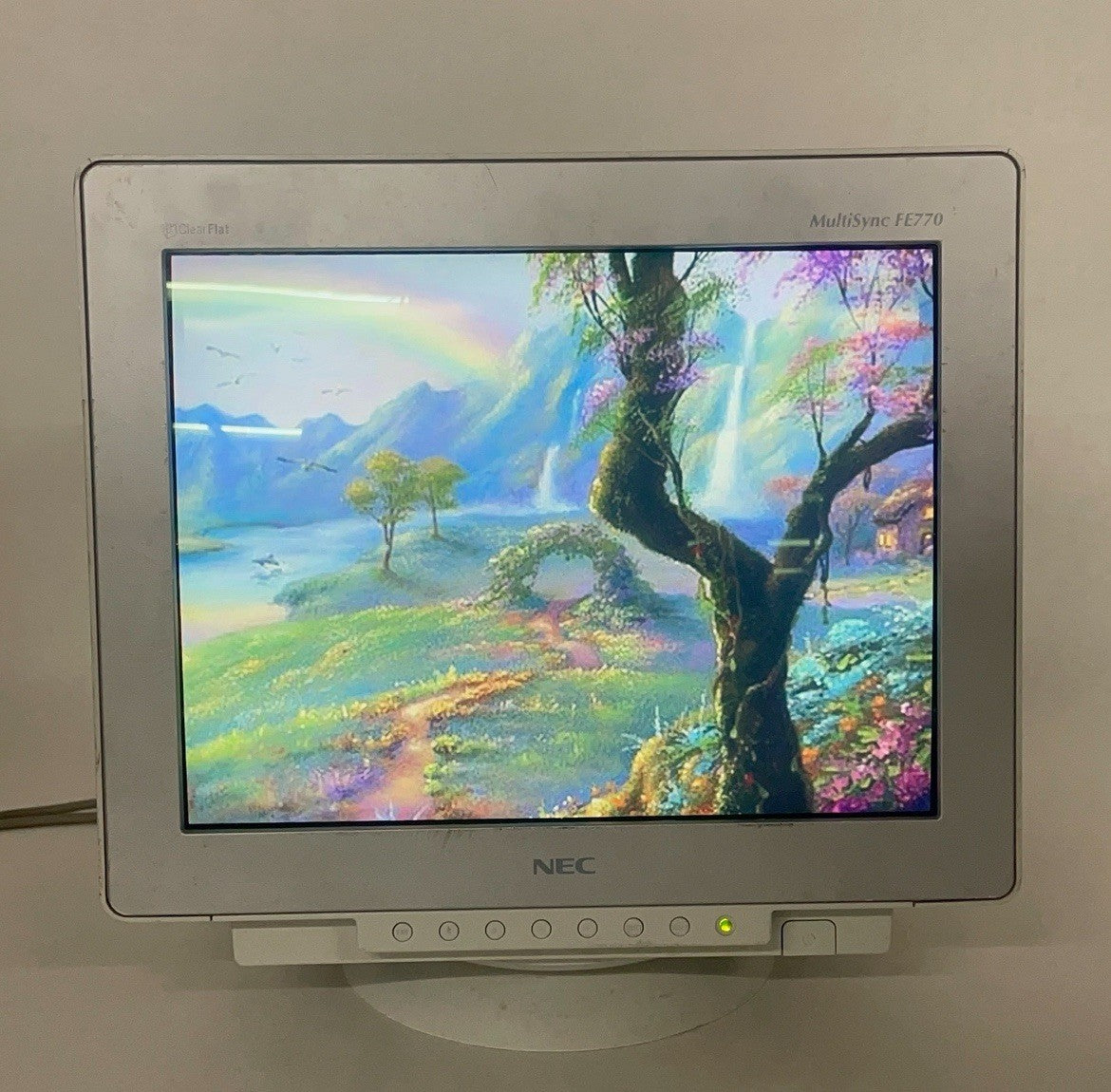 NEC FE770 MultiSync 16' CRT VGA Computer Monitor Tested