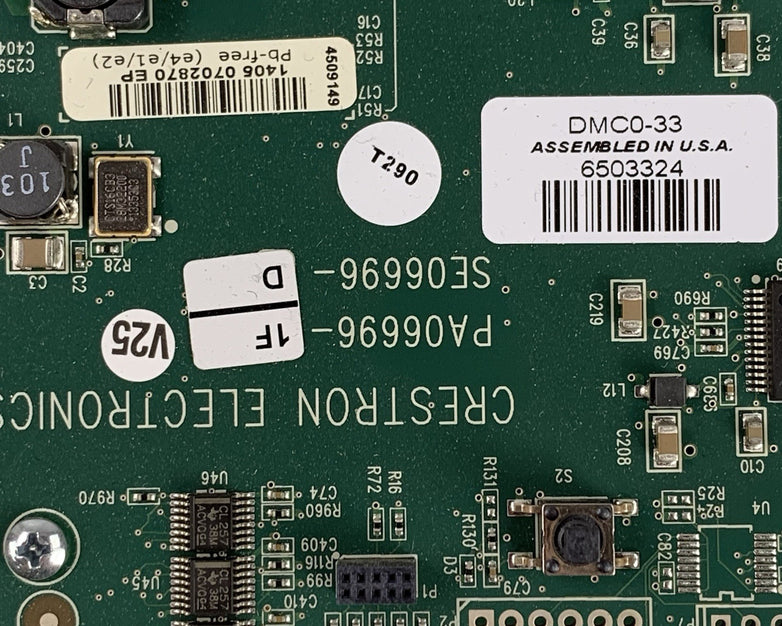 Crestron DMCO-33 HDMI w/ 4 Stereo Analog Audio Output Card