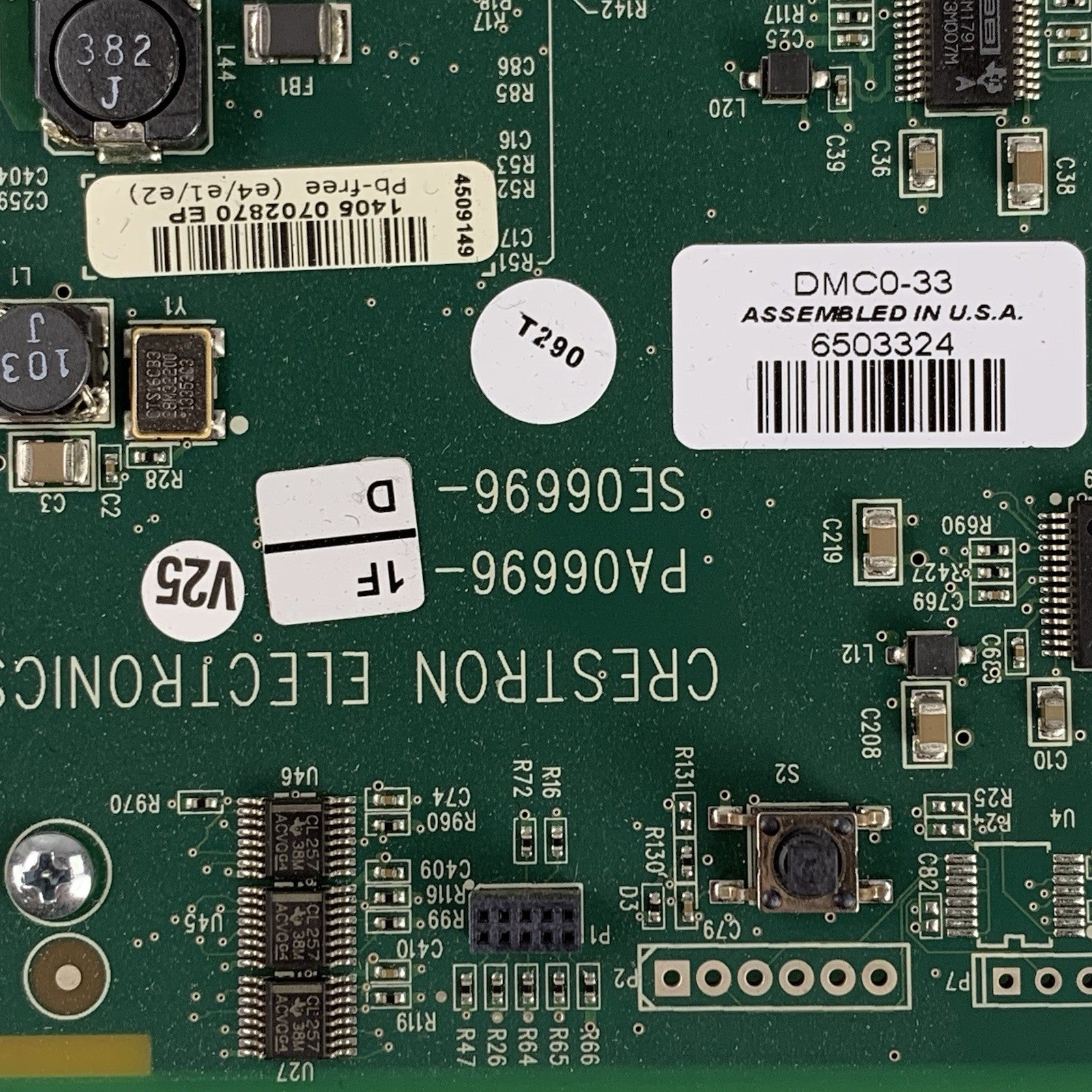 Crestron DMCO-33 HDMI w/ 4 Stereo Analog Audio Output Card4