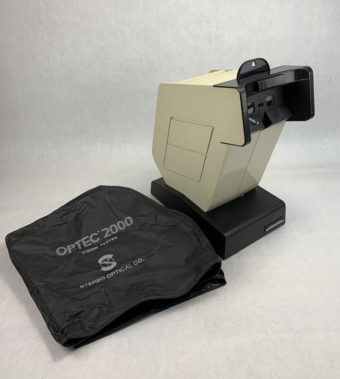 Stereo Optical Optec 2000P Vision Tester - Parts or Repair w/ Cover