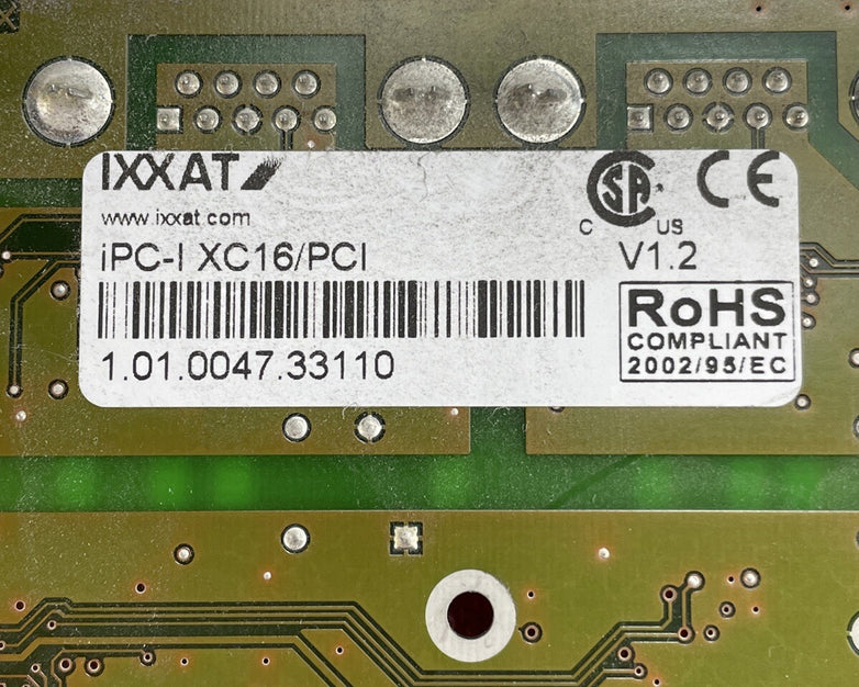 IXXAT Lage 1 MG1338a iPC XC16/PCI V1.2 Communication Card