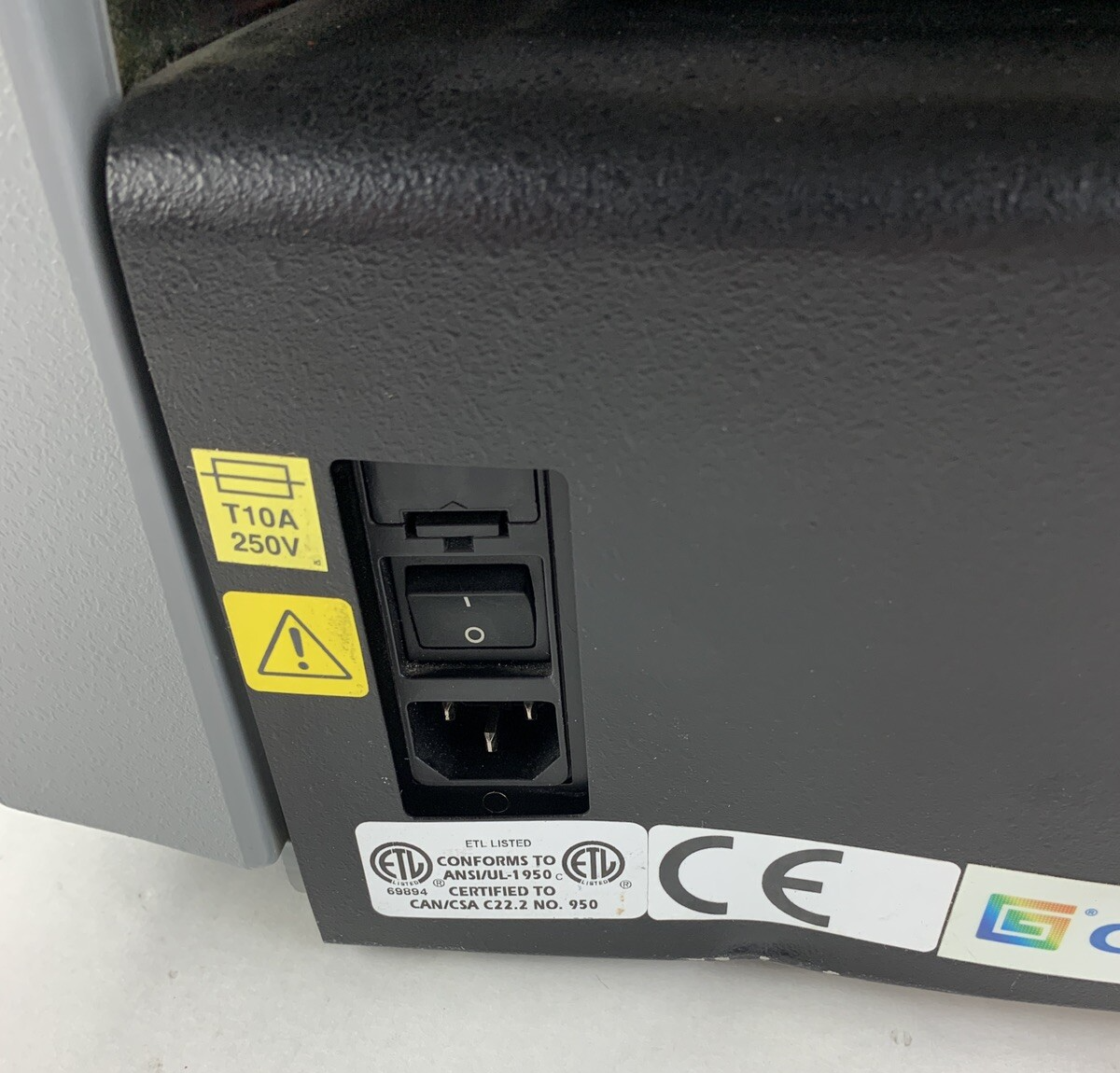 Gerber Edge 2 Foil Thermal Printer Power Tested Z-Axis Error Parts and Repair