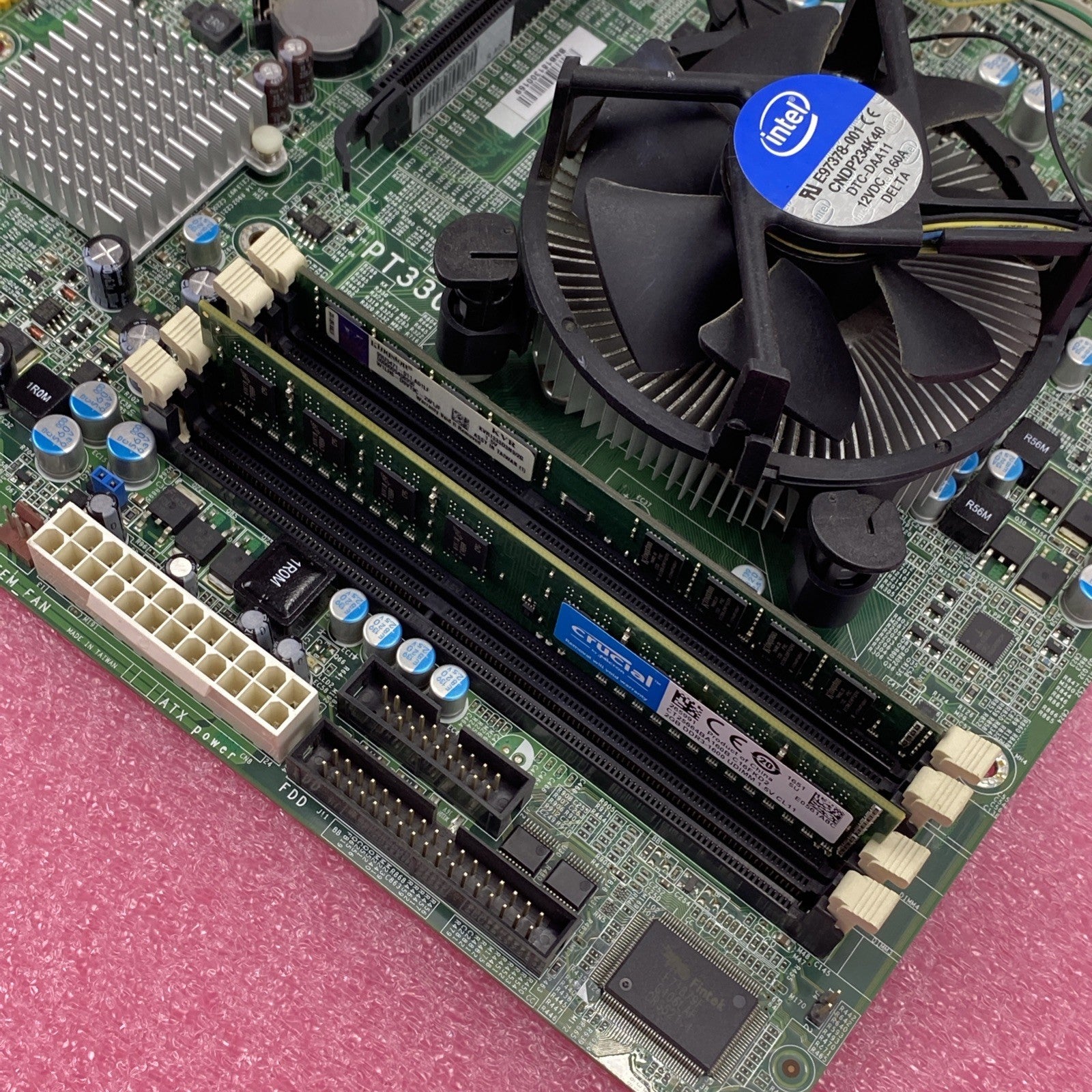 DFI PT330 Motherboard Intel Core i5-660 3.3GHz 4GB RAM w/ Shield