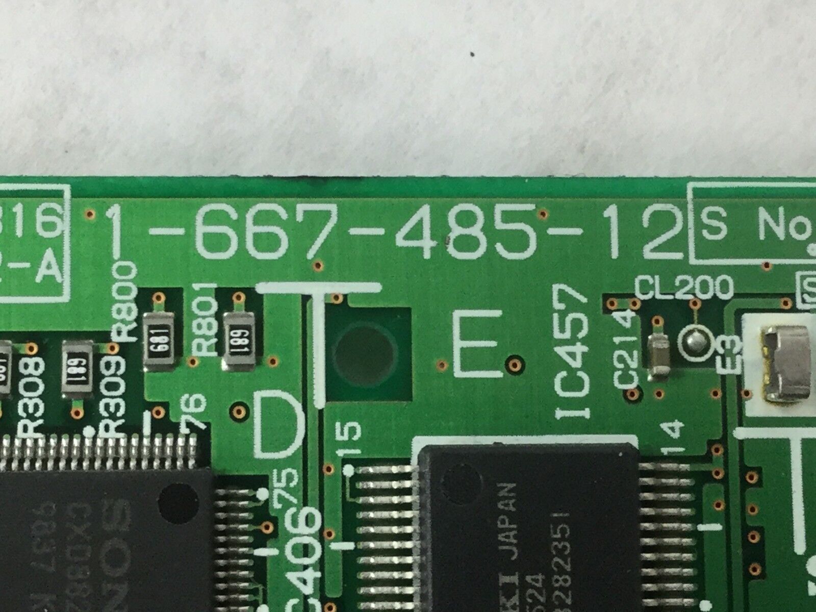 Genuine Sony Circuit Board (Removed from Betacam SX) 1-667-485-12 (A811355T)