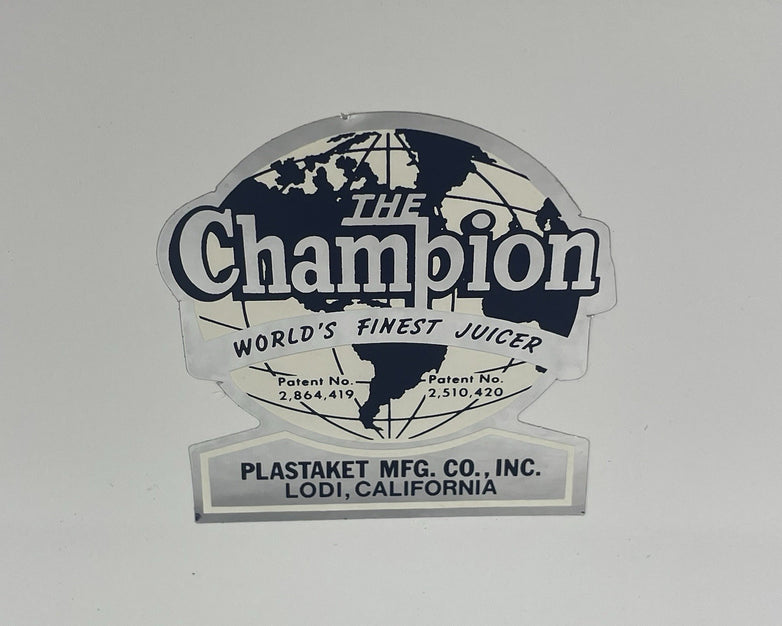 Champion Juicer G5-NG-853S Motor Base Only White For Parts