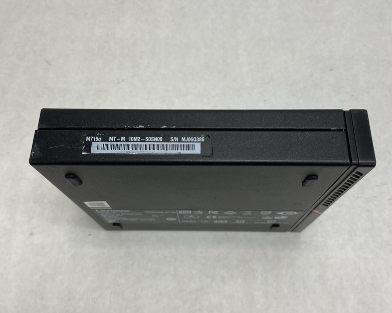 Lenovo ThinkCentre M715Q Micro AMD Pro A10-9700E 3GHz 4GB RAM No ACHDDOS