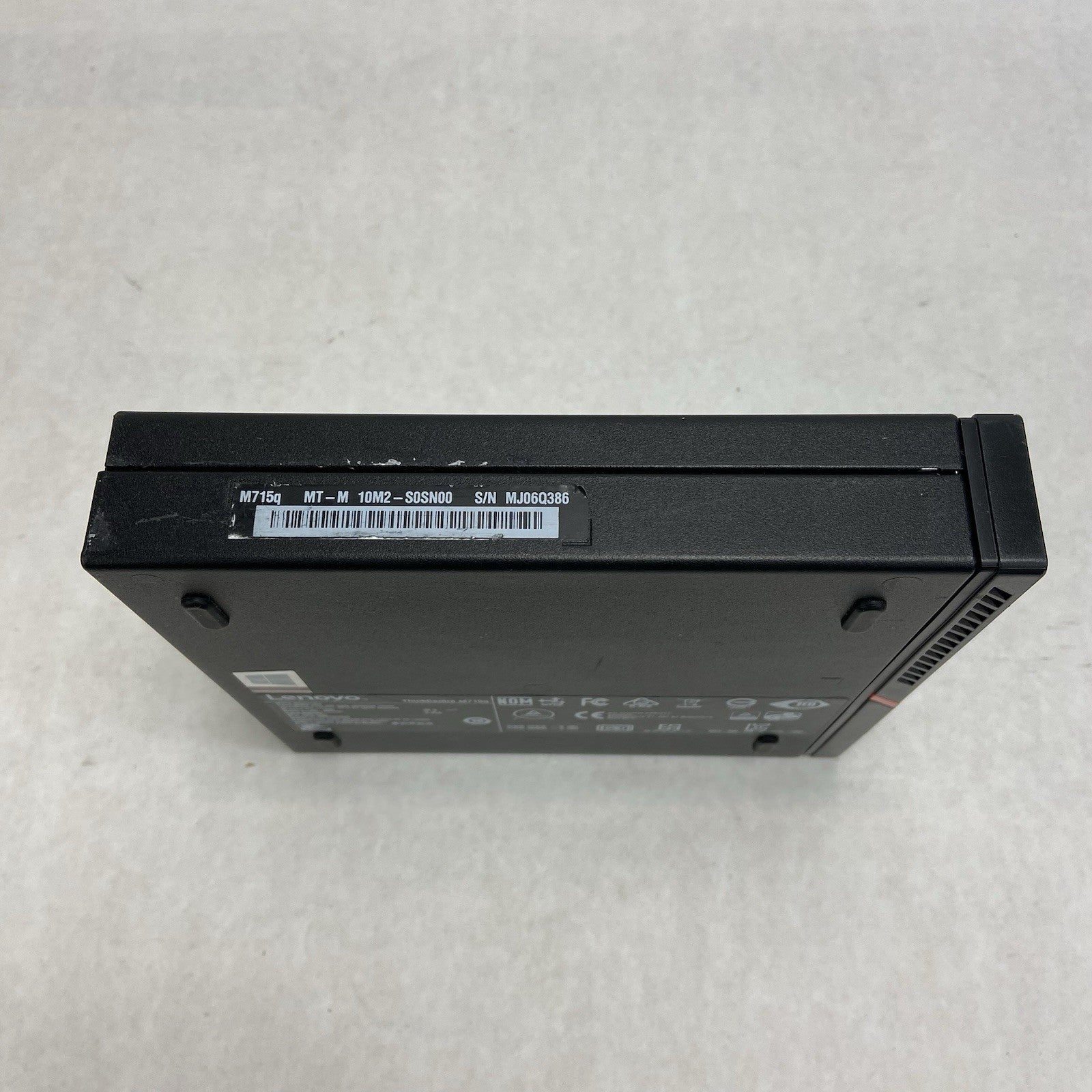 Lenovo ThinkCentre M715Q Micro AMD Pro A10-9700E 3GHz 4GB RAM No ACHDDOS3