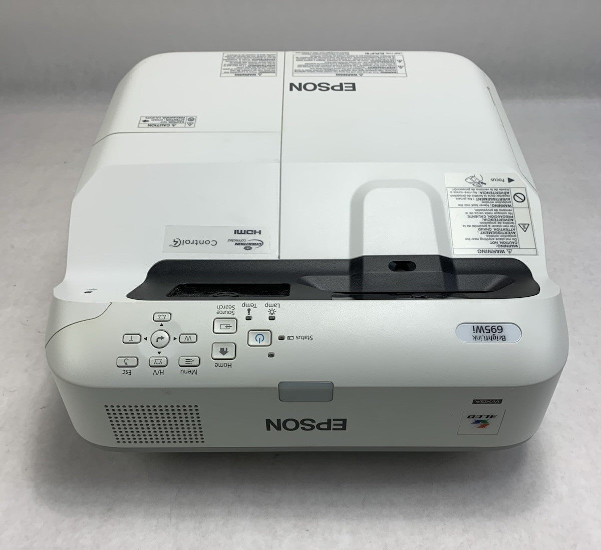 Epson PowerLite 695Wi H740A LCD Lamp Projector 6228 Lamp Hours - No Remote3