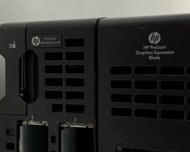 HP ProLiant WS460c Gen9 2x E5-2690V3 2.6 256GB Ram Expansion Graphics No HDD/OS