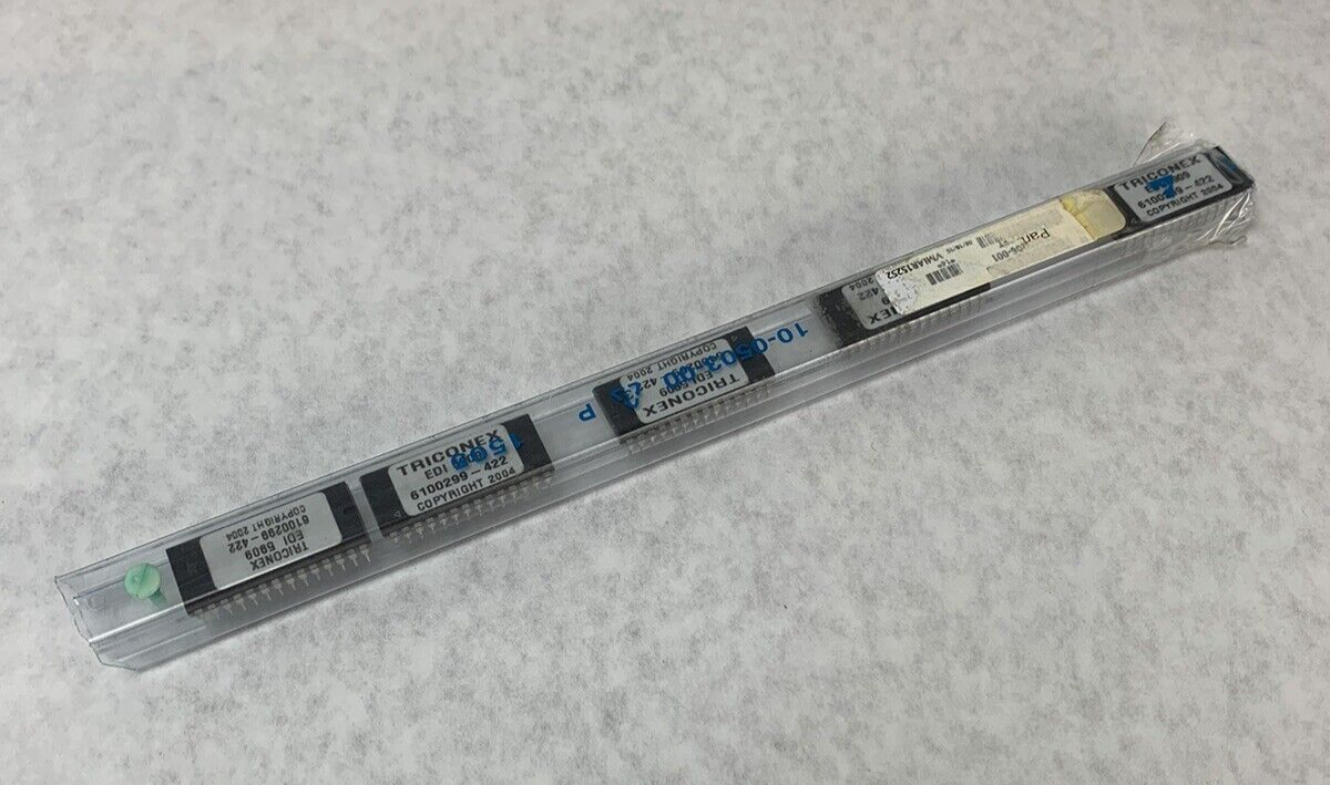 Lot of 5 TRICONEX, EDI 5909, 6100299-422, 28 Pin,  Used