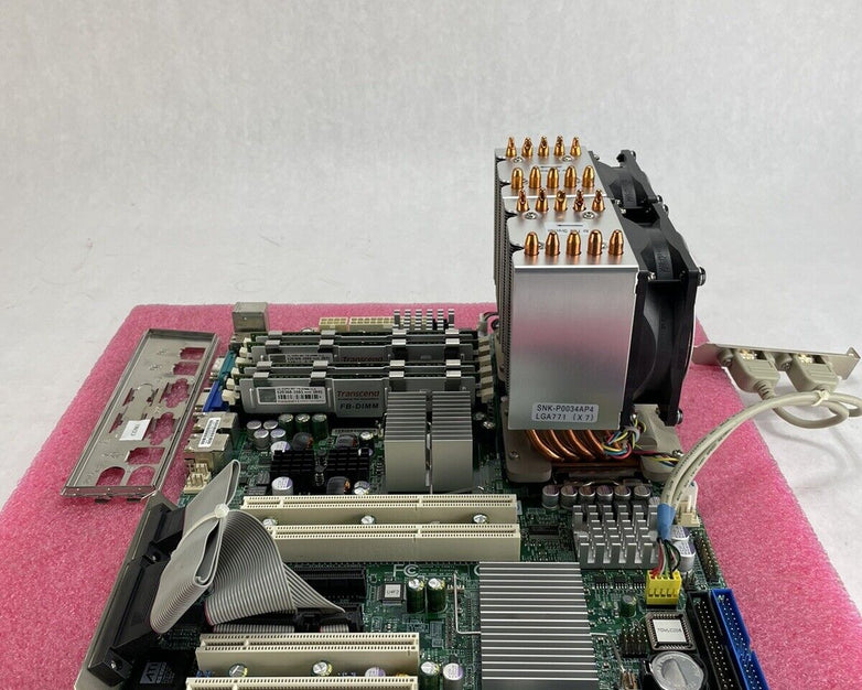 Advantech X7DVL-E Motherboard Intel 2x Xeon E5335 2GHz 8GB RAM w/Shield