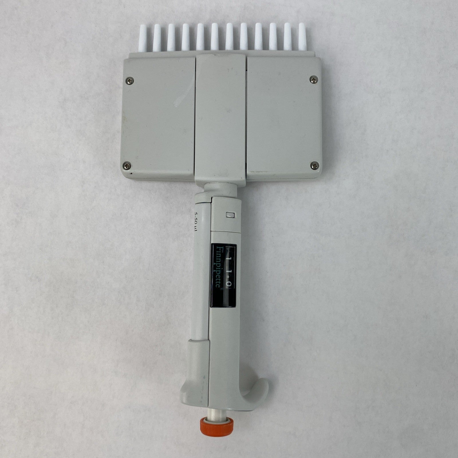 Labsystems Finnipipette 4510 5-50 µL 12 Channel Handheld Manual Pipette H6757611