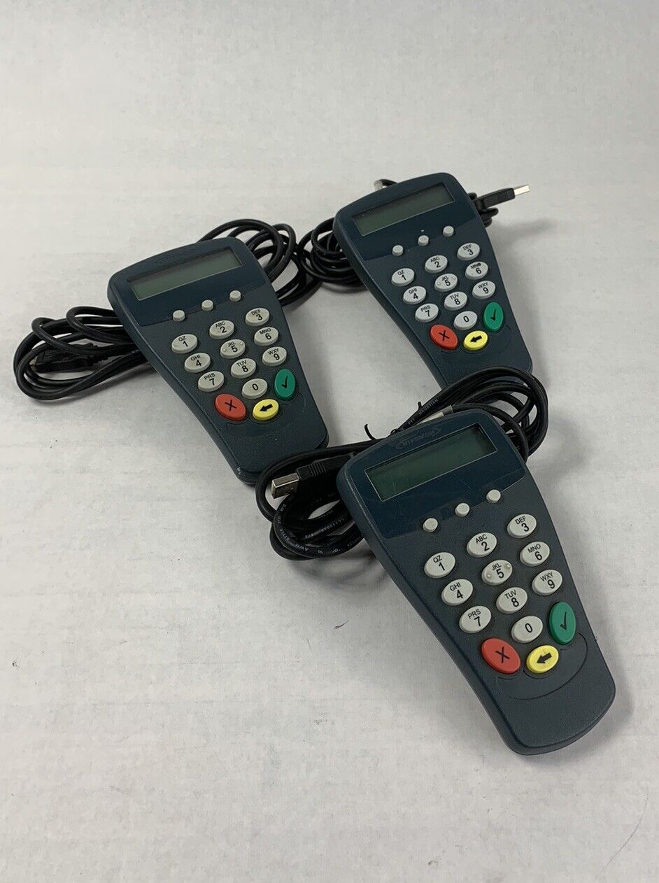 Hypercom P1320 Pinpad 010248-003 (Lot of 3)
