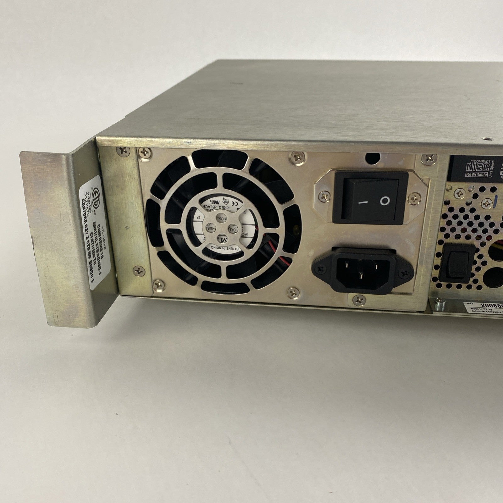 Unbranded 3U MATX Bare Bones Computer Chassis With Emacs HG2-6400P Power Supply3