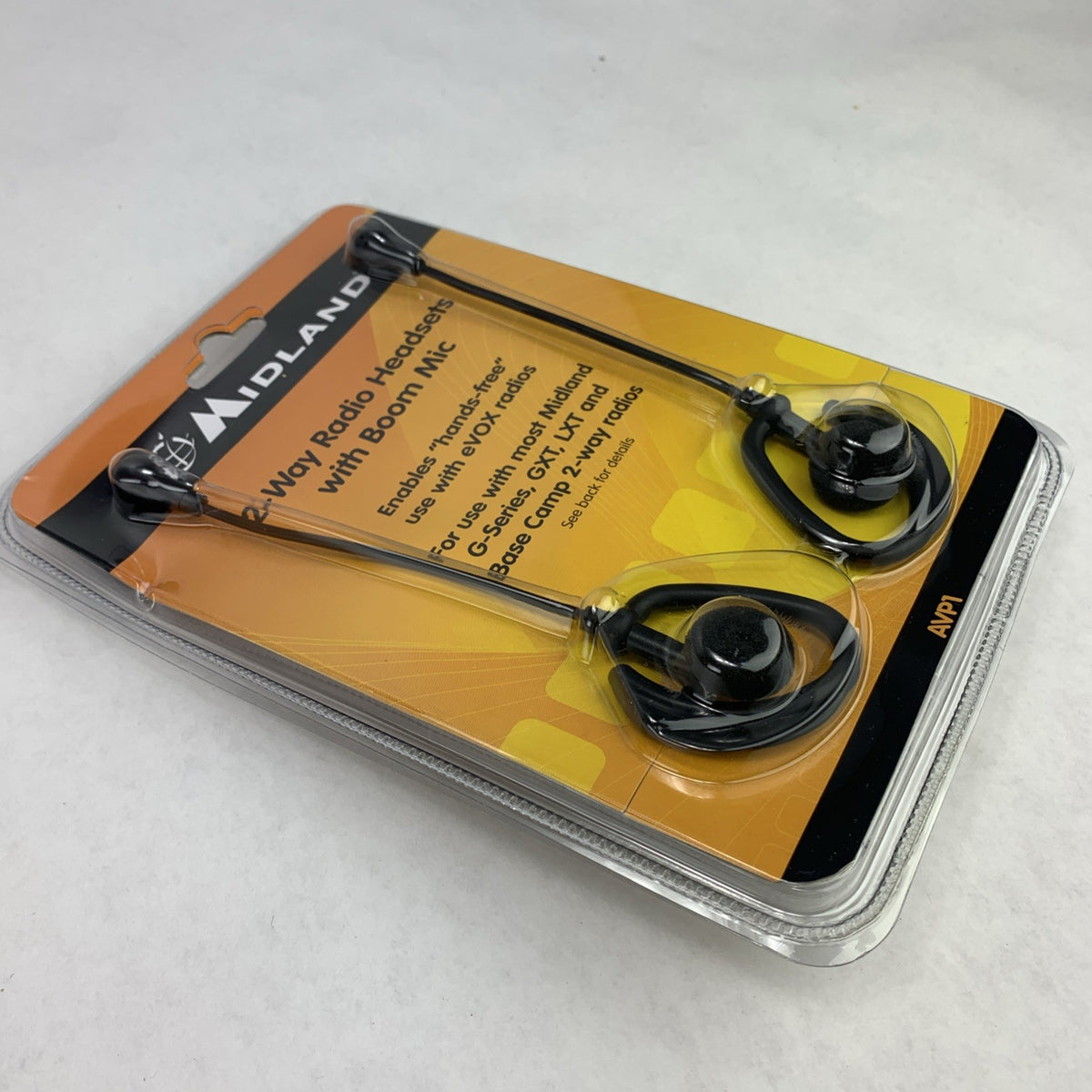 Midland AVP1 2-way Radio Headset with Boom Mic for G-Series GXT LXT Base Camp0