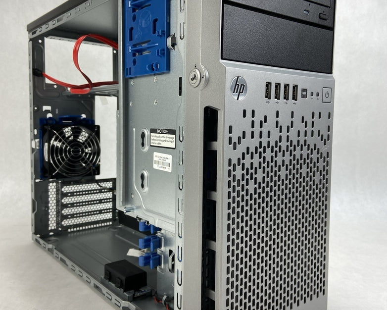 HP ProLiant ML310e Gen8 v2 ATX Computer Case Bare Bones Chassis No PSU