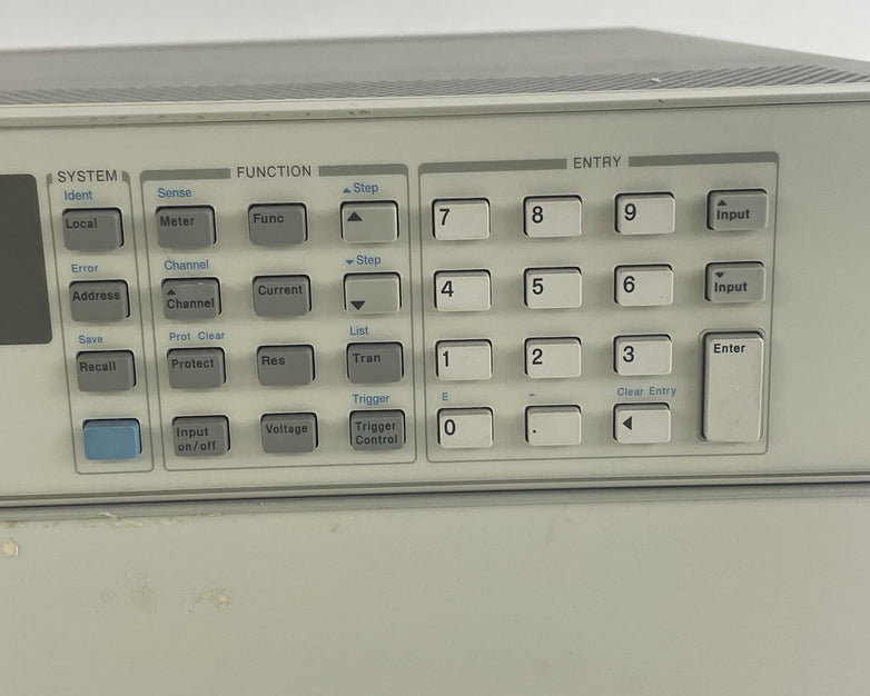 Agilent N3300A Electronic Load Mainframe 3x N3304A Module May Need Calibration