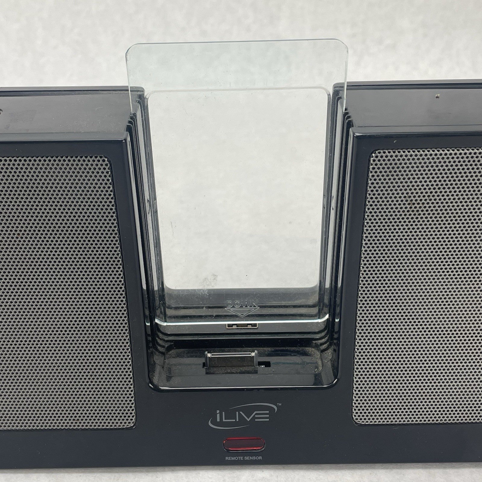 iLive ISPK2806 Black Amplified Speaker Docking System for iPod & iPod Nano4