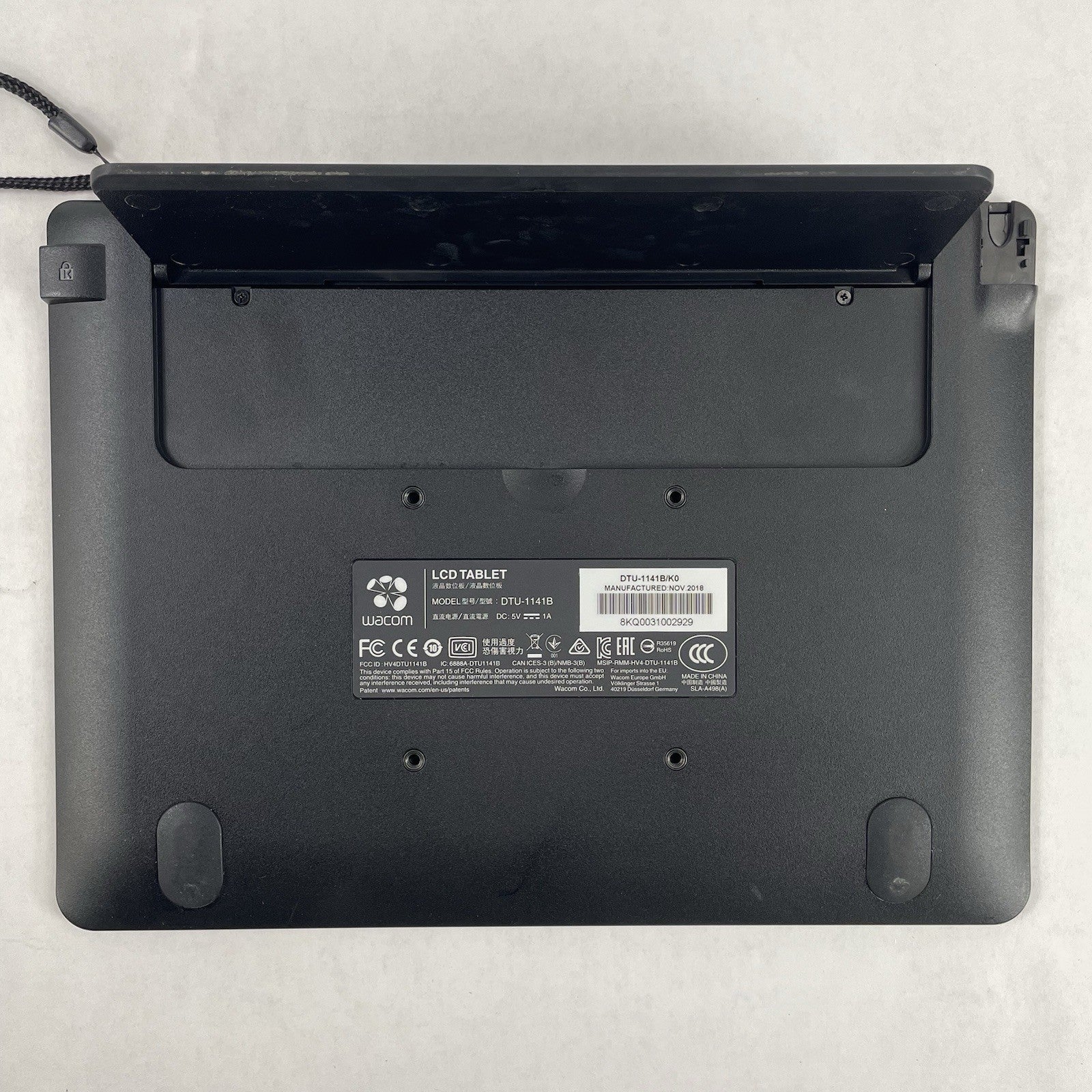 Wacom DTU-1141B 10.1" FHD Drawing Tablet - No Power Cord & Cord Cover7