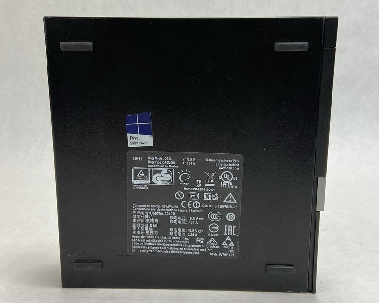Dell Optiplex 3040 Micro Intel Core i5-6500T 2.5GHz 8GB RAM No HDDOSAC