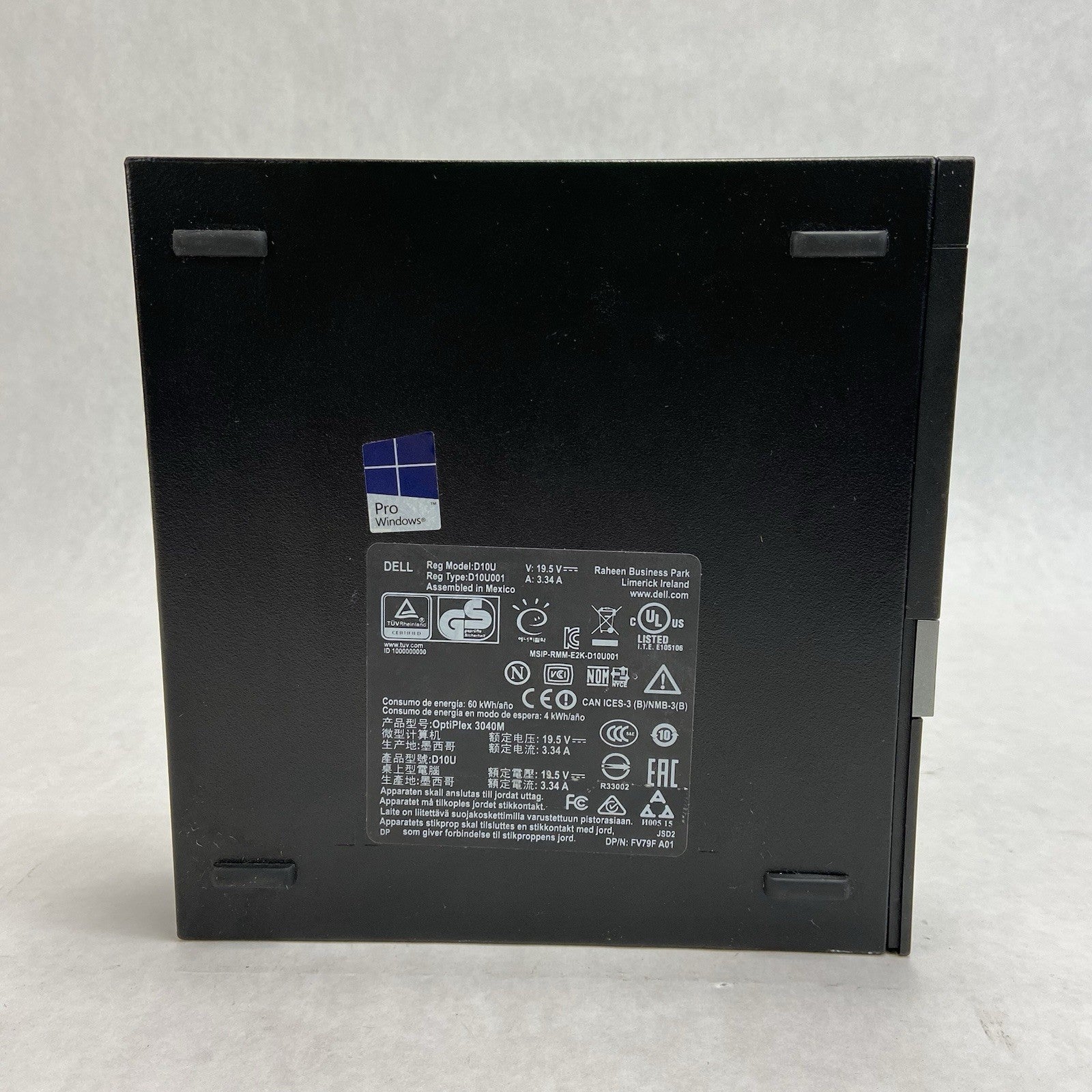Dell Optiplex 3040 Micro Intel Core i5-6500T 2.5GHz 8GB RAM No HDDOSAC2