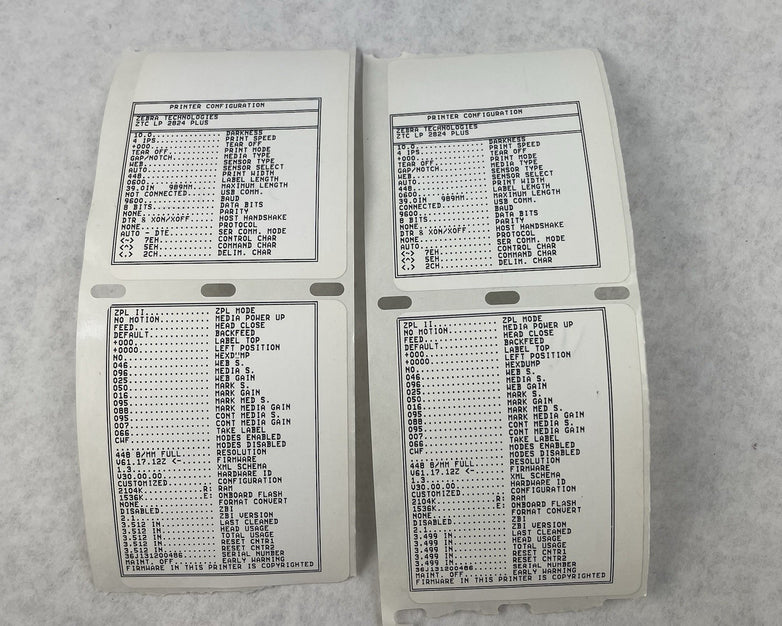 Zebra LP-2824 Desktop Thermal Label Printer- No Cords