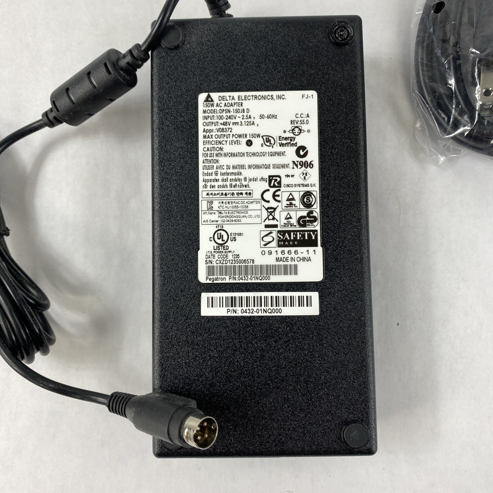 Delta Electronics DPSN-150 JB D 150W AC Adapter2