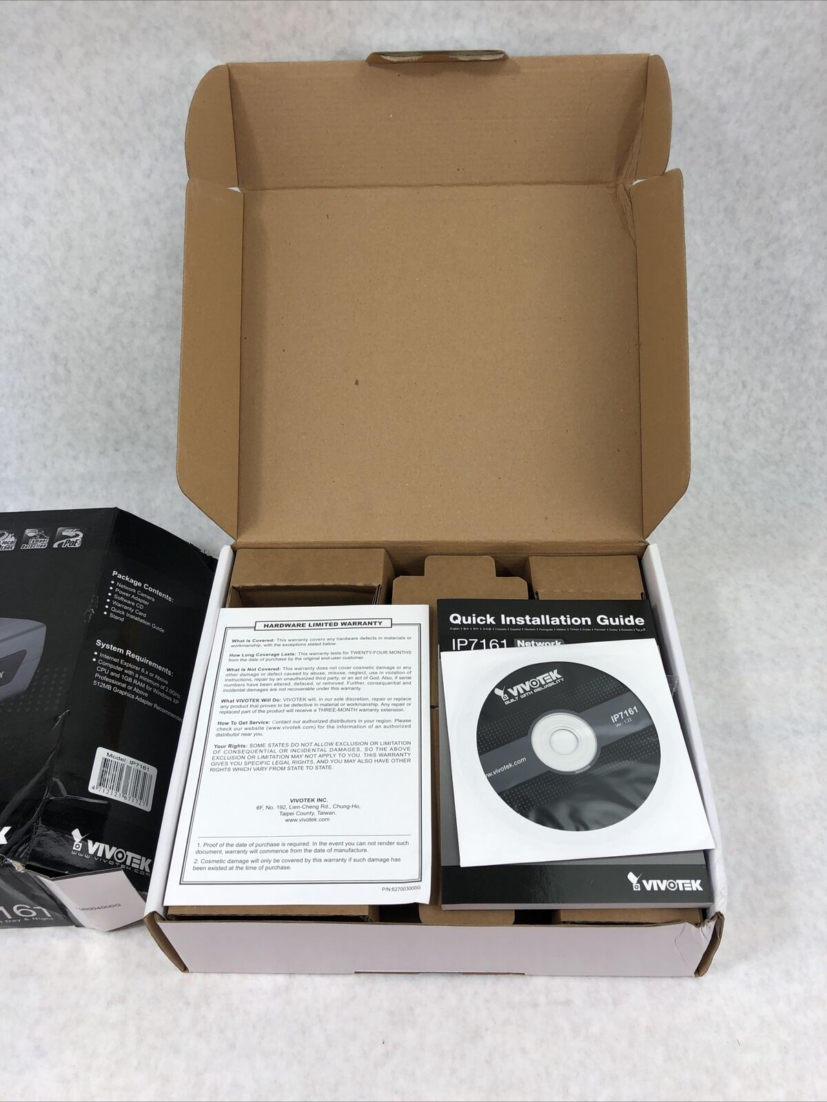 Vivotek Network Camera IP7161 2 MP Day/Night Network Security Camera