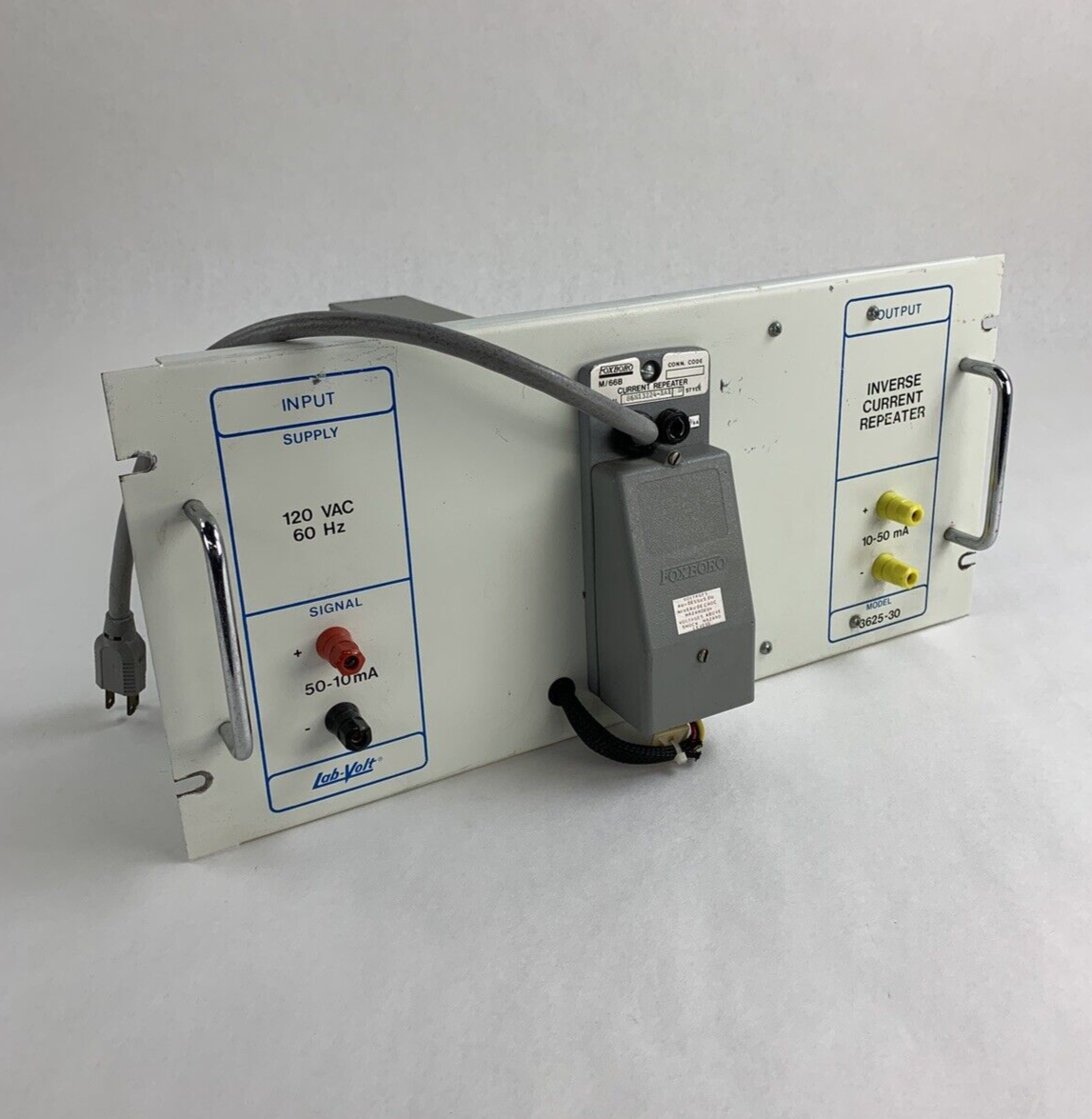 Lab-Volt 3625-30 Industrial Inverse Current Repeater 120 VAC Untested