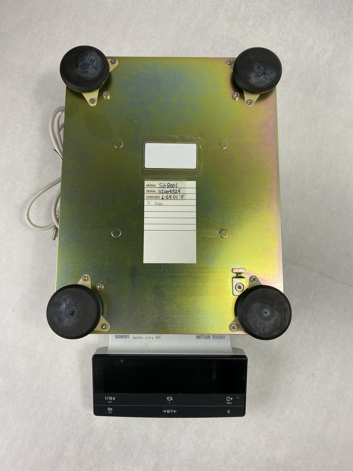 Mettler SG8001 Analytical Lab Scale Digital Balance Benchtop