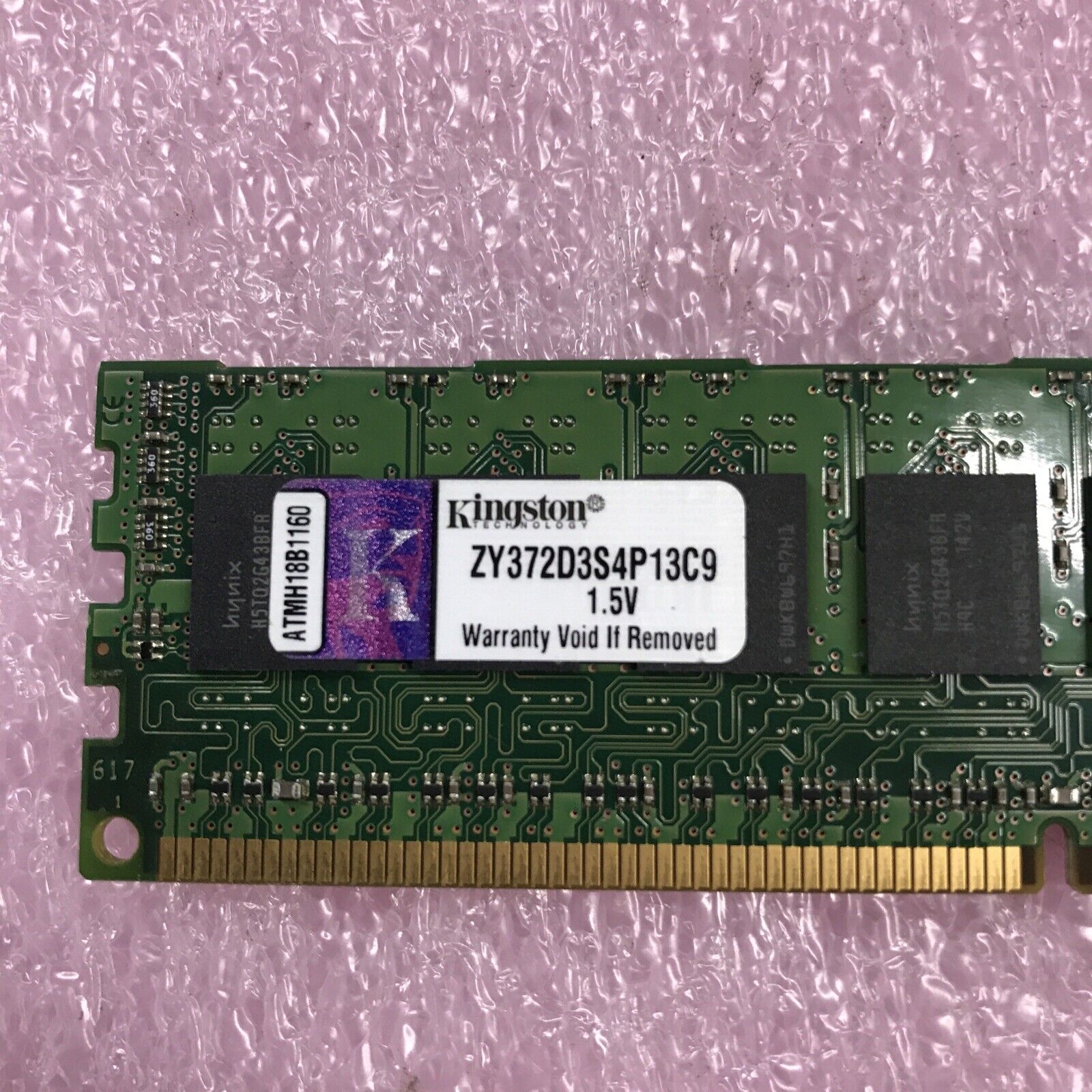 Kingston 16GB Kit 4x4GB 8TLDC-H9KTD4-EWY26 ZY372D3S4P13C9