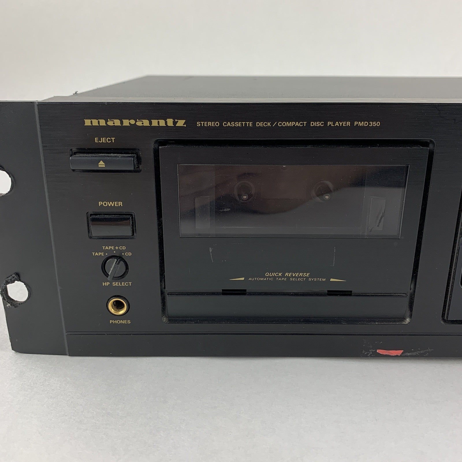 Marantz PMD350 Combination CD Player & Cassette Deck Tested