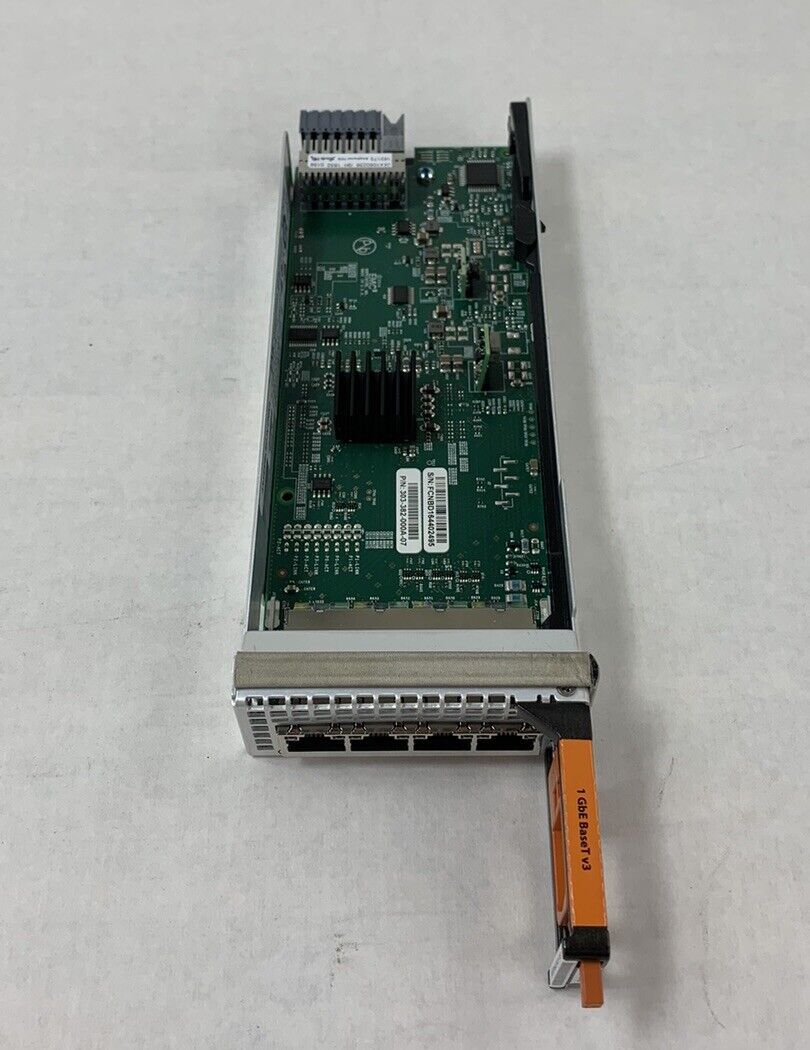 EMC Unity 303-382-000A-07 4-Port TLA PCB 1GbE Ethernet I/O Module