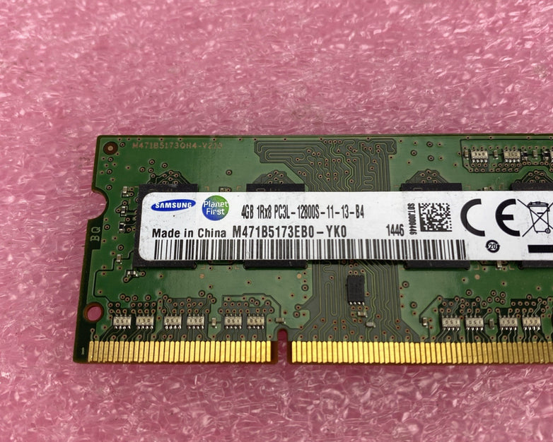 Samsung 4GB DDR3L PC3 12800S Laptop Memory Ram M471B5173EB0