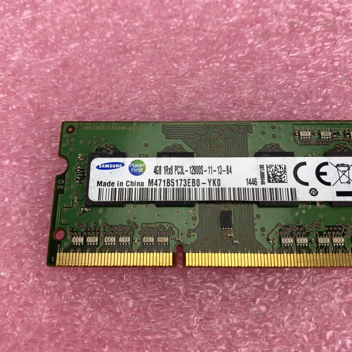 Samsung 4GB DDR3L PC3 12800S Laptop Memory Ram M471B5173EB06