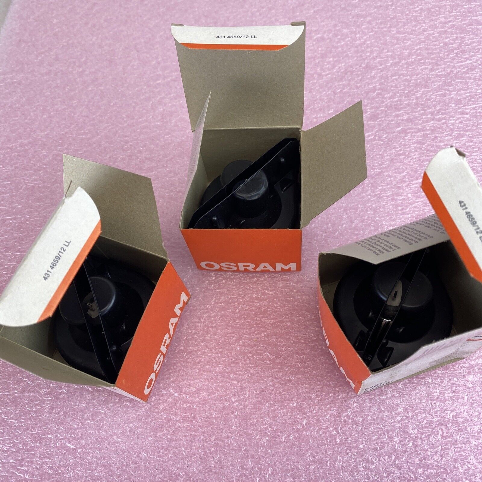 Osram microscope bulb 64607 EFM 8V50W GZ6.35 MK3 microplate reader light Lot 3