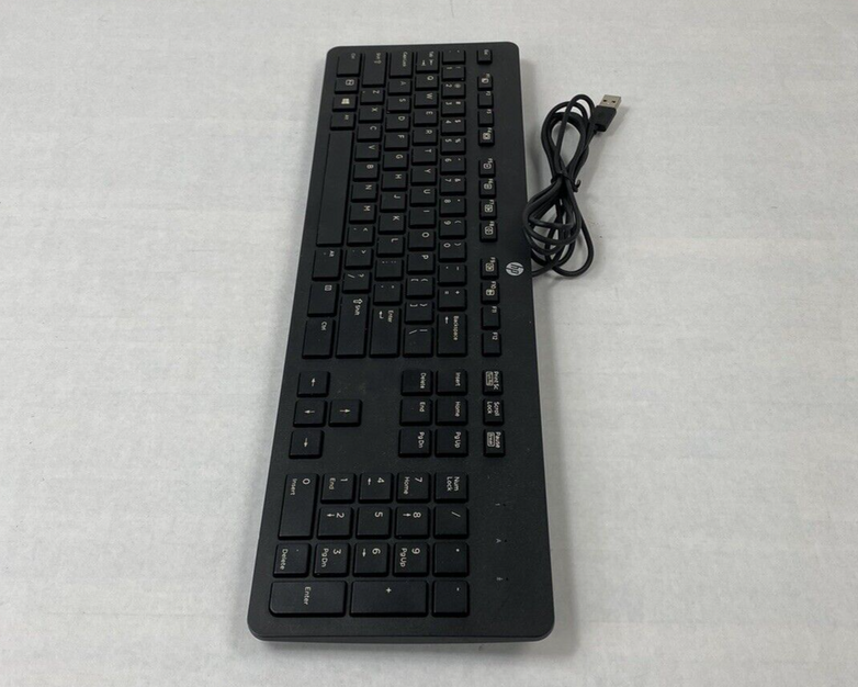 Lot of 3 HP PH0U USB Slim Keyboard Tested