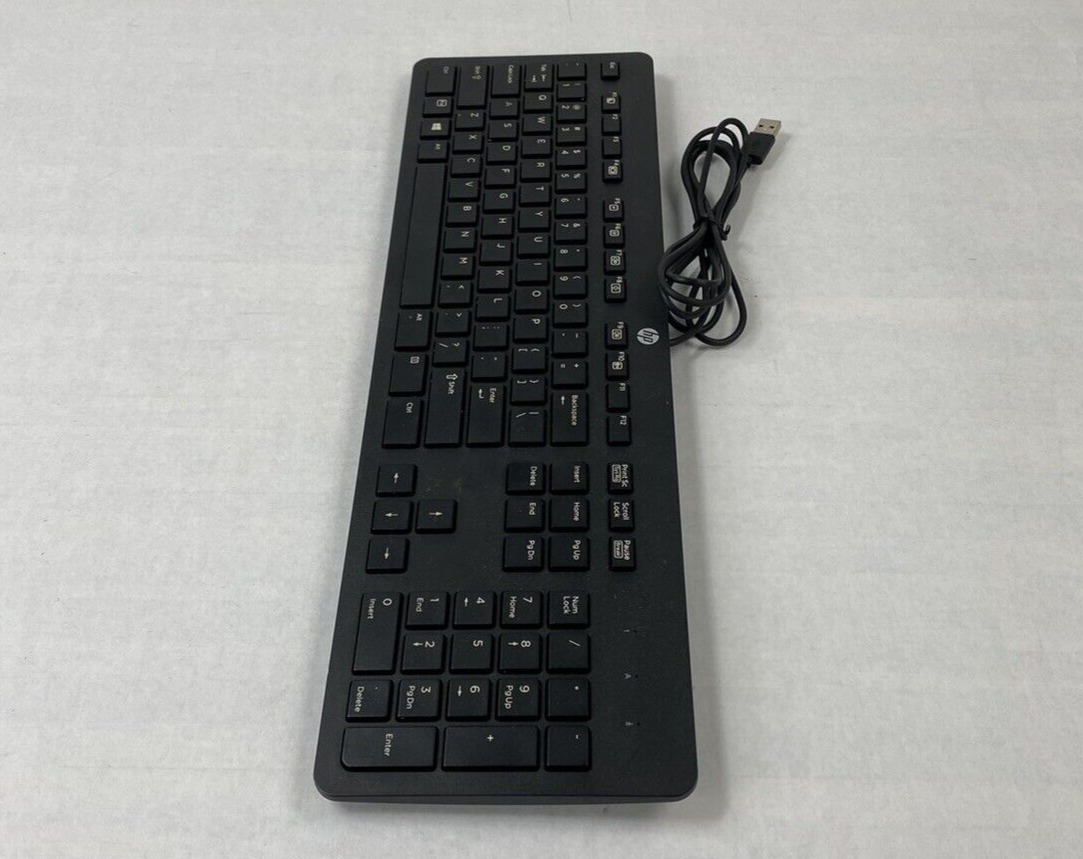 Lot of 3 HP PH0U USB Slim Keyboard Tested