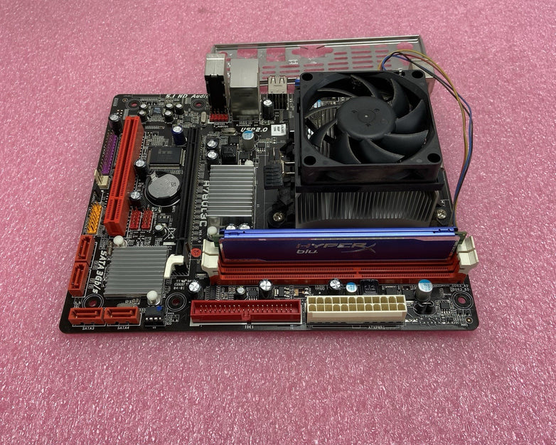 BioStar A780L3C Motherboard AMD Phenom 2 x2 555 3.19GHz 8GB RAM w/Shield