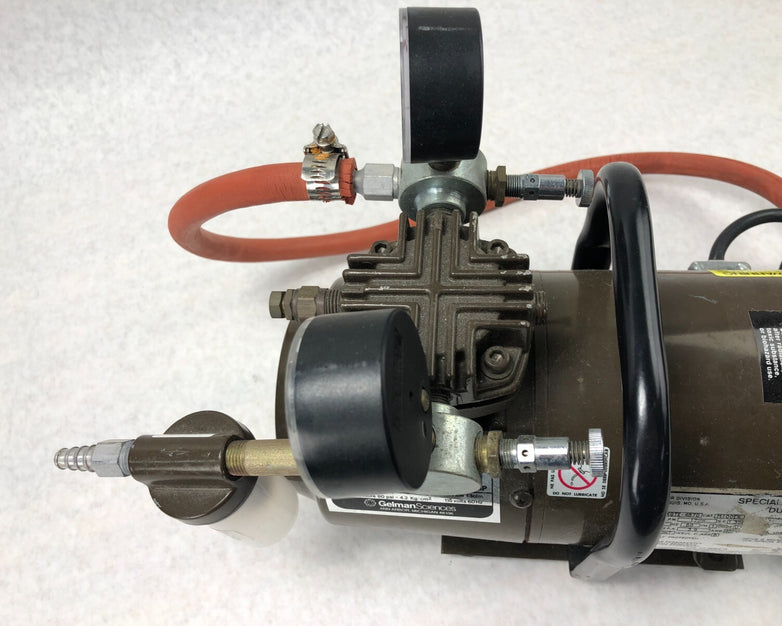 Gelman Instrument Co. Little Giant 13154 Pressure Vacuum Pump Emerson SA55NX