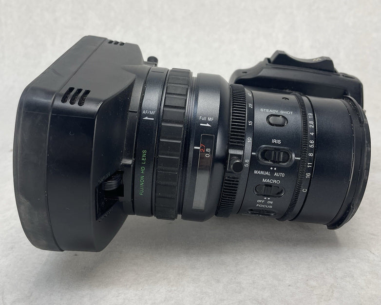 Fujinon PMW-EX3 XS8X4AS-XB8 8x 1/2" Wide Angle Zoom HD TV Lens for Sony