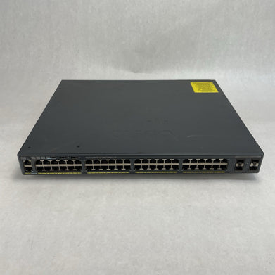 Cisco Catalyst WS C2960X 48LPS L Tested and Reset
