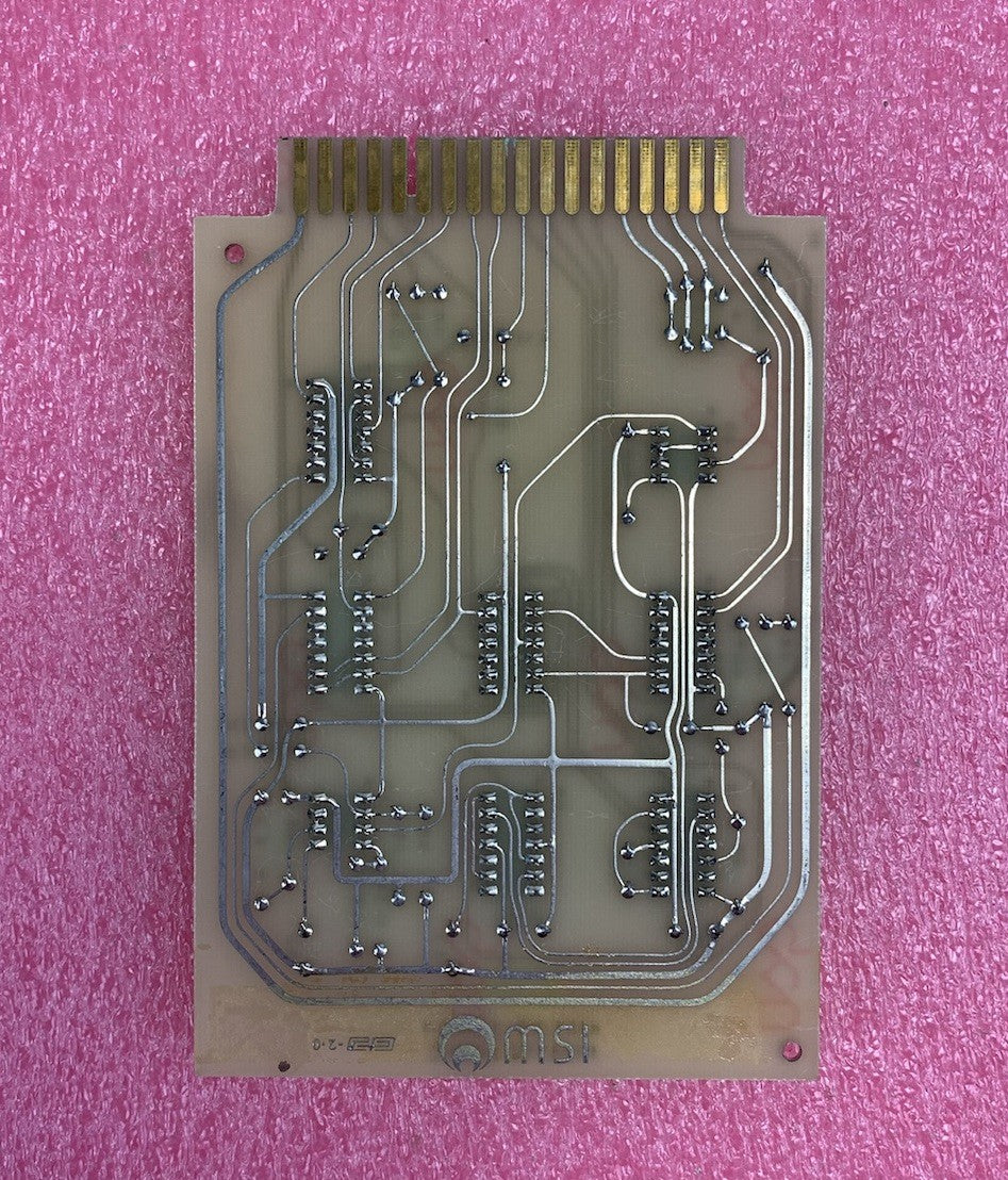MSI Pipette Logic 07059 Assy No 24861-7 Micromedic Card