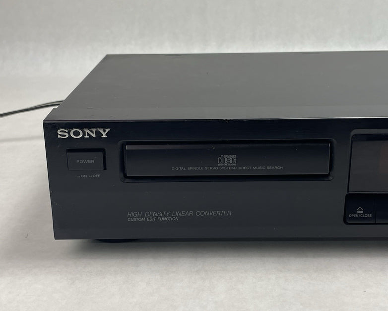 Sony CDP-215 Single Disc CD Player Tested
