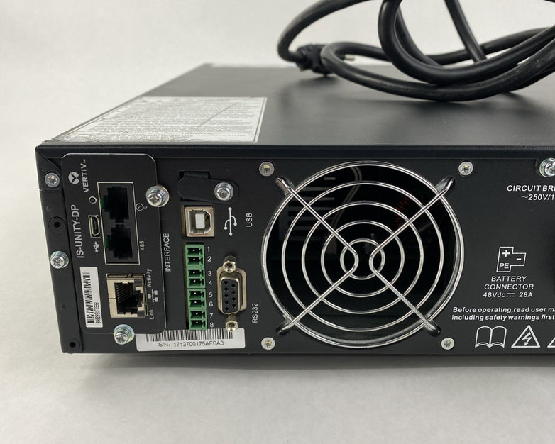 Vertiv Liebert GXT4-1500RT120 Battery Backups Tested - No Batteries Ears READ
