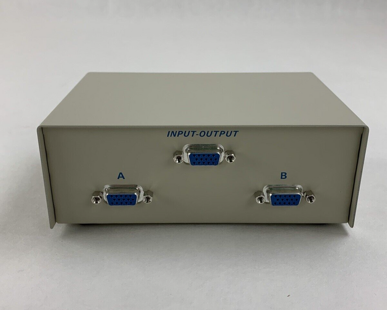MCM Data Switch Computer Multiport MIDI A/B Switch I/O 83-3310 Box Opened