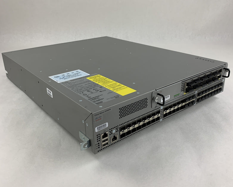 Cisco Nexus  N9K-C9396PX 48 Port 10 Gigabit SFP+ Switch 1x N9K-M12PQ Tested