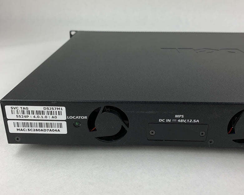 Dell Powerconnect 6224 24 Port Gigabit Ethernet Switch Tested Reset